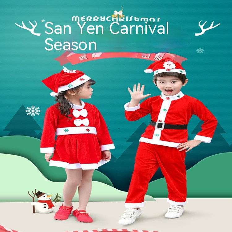 Santa & Mrs. Claus Christmas Costume Set 2