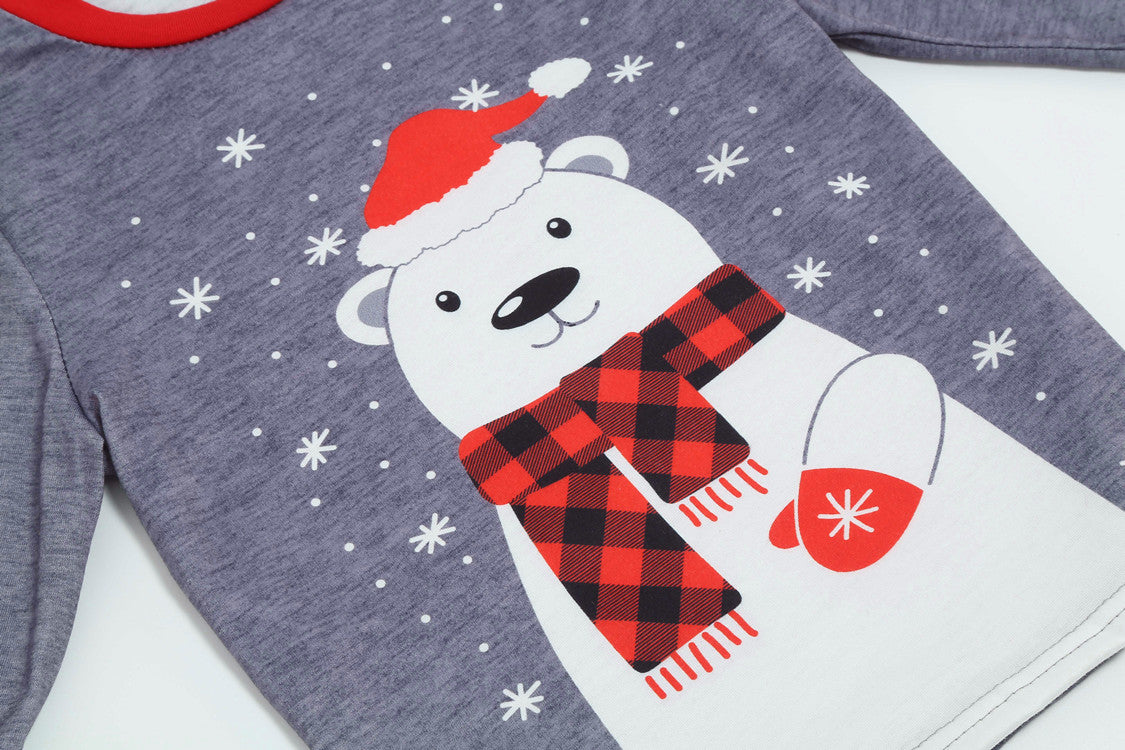 Christmas Bear Matching Family Pajamas 3