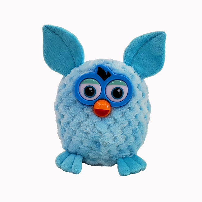Gufo di peluche interattivo parlante