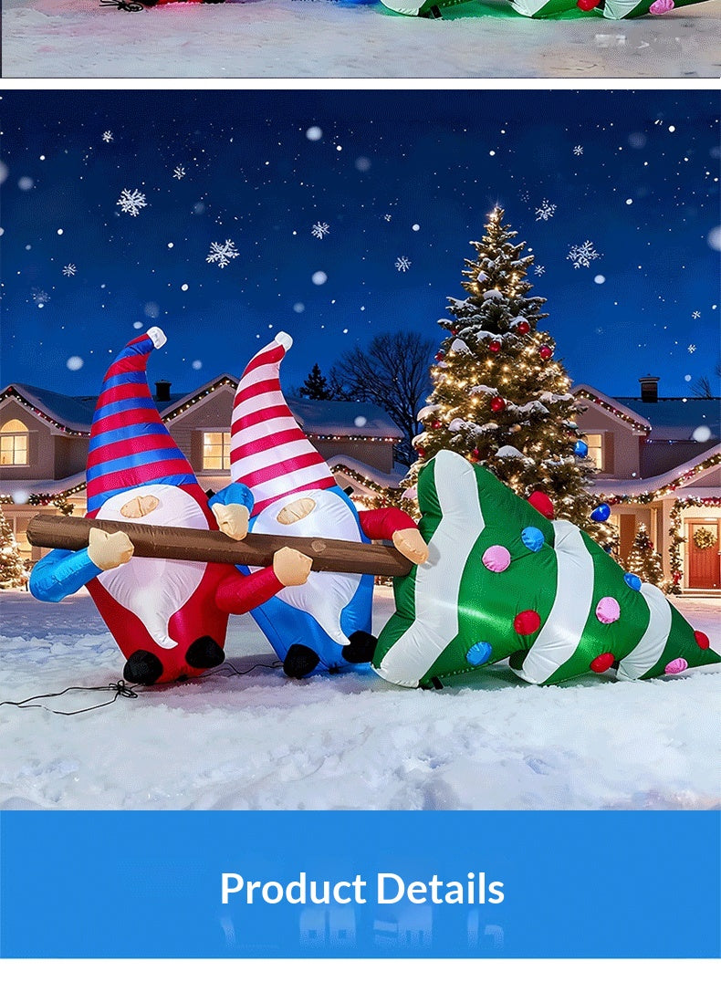 2.1m Giant Christmas Inflatable Yard Decoration