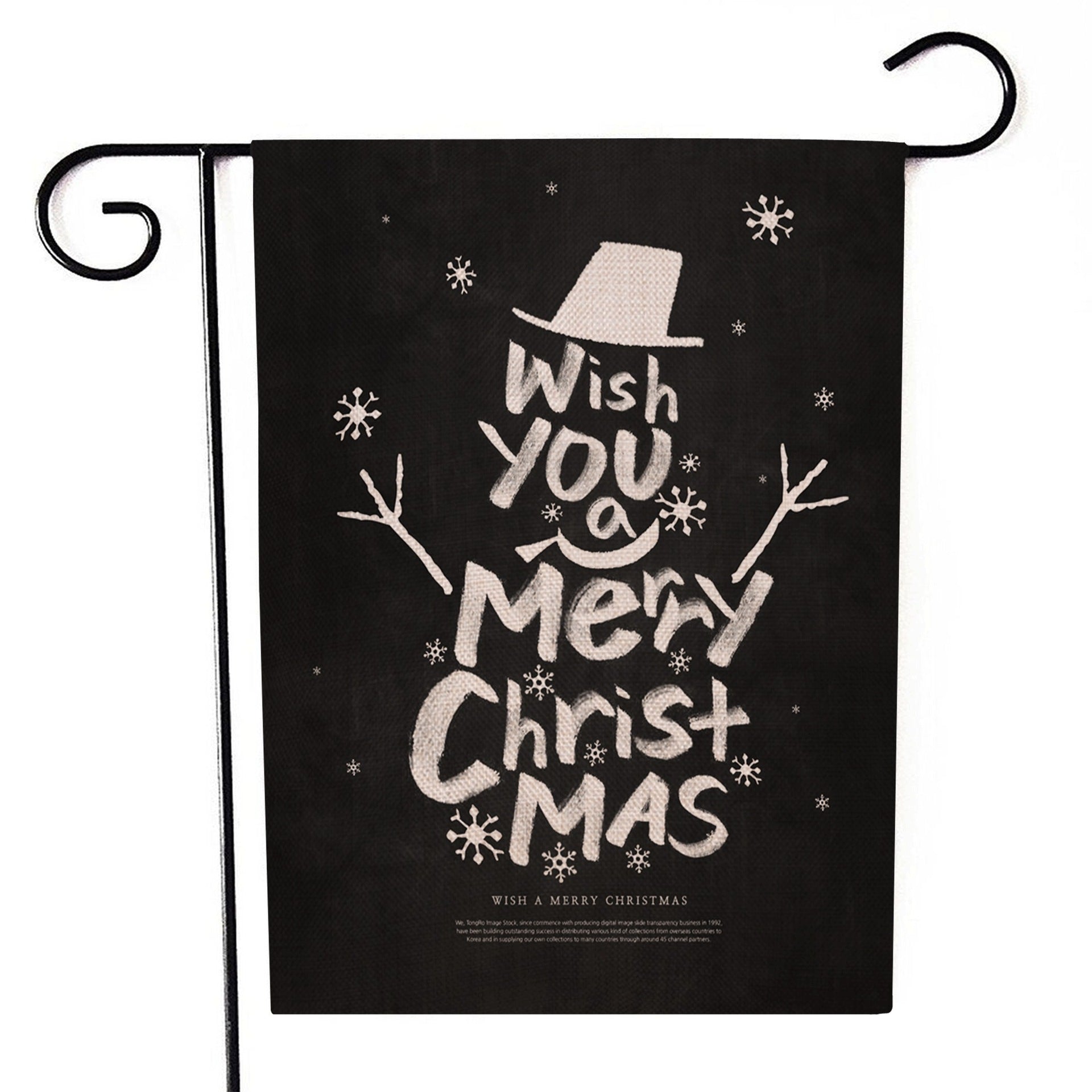 Drapeau de jardin de Noël Père Noël 30x45 cm