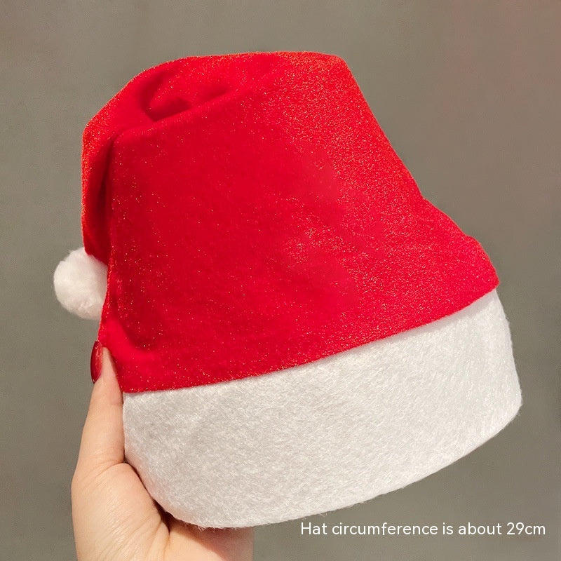 Cappello natalizio originale in peluche con design festivi