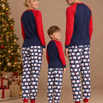 Christmas Elements Matching Family Pajamas – back view