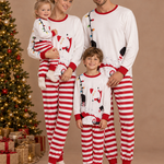 Colorblock Christmas Matching Family Lounge Set – family photoshoot