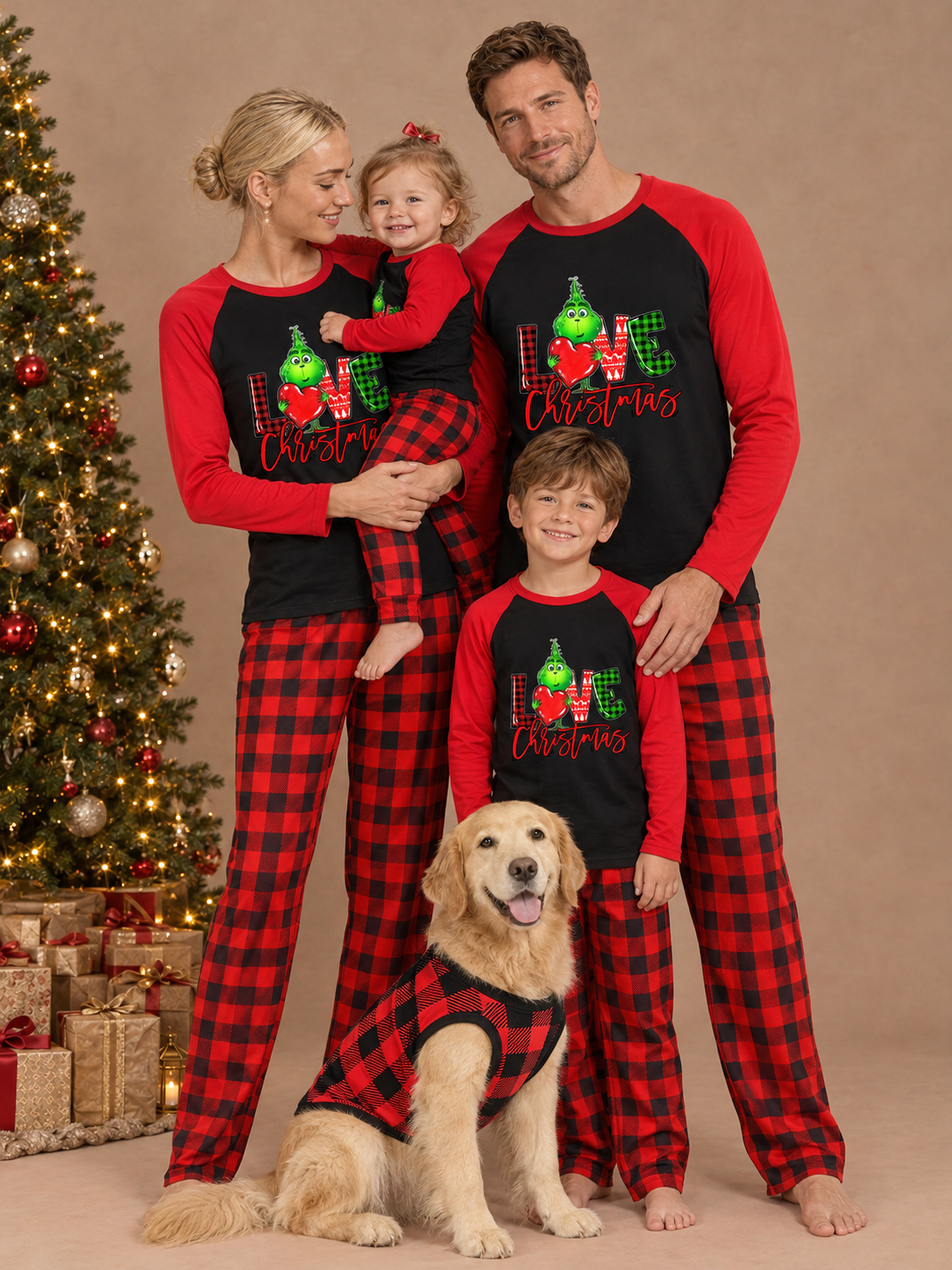 Christmas Family Pack Matching Pajamas – family photoshoot