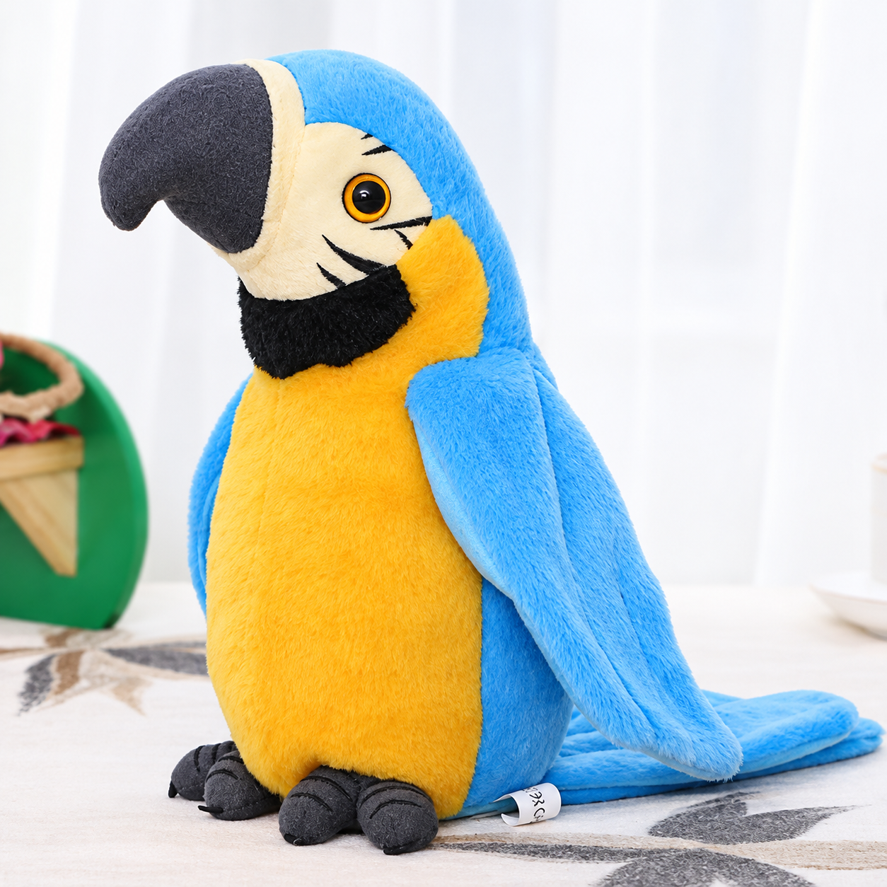 Talking Parrot Plush Toy That Repeats