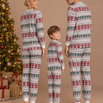 Classic Christmas Matching Family Lounge Set – back view