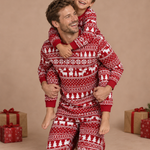 Matching Family Christmas Pajamas – Nordic Reindeer 4
