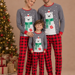 Christmas Bear Matching Family Pajamas – family photoshoot