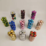 Shiny and Matte Christmas Ball Ornaments – video